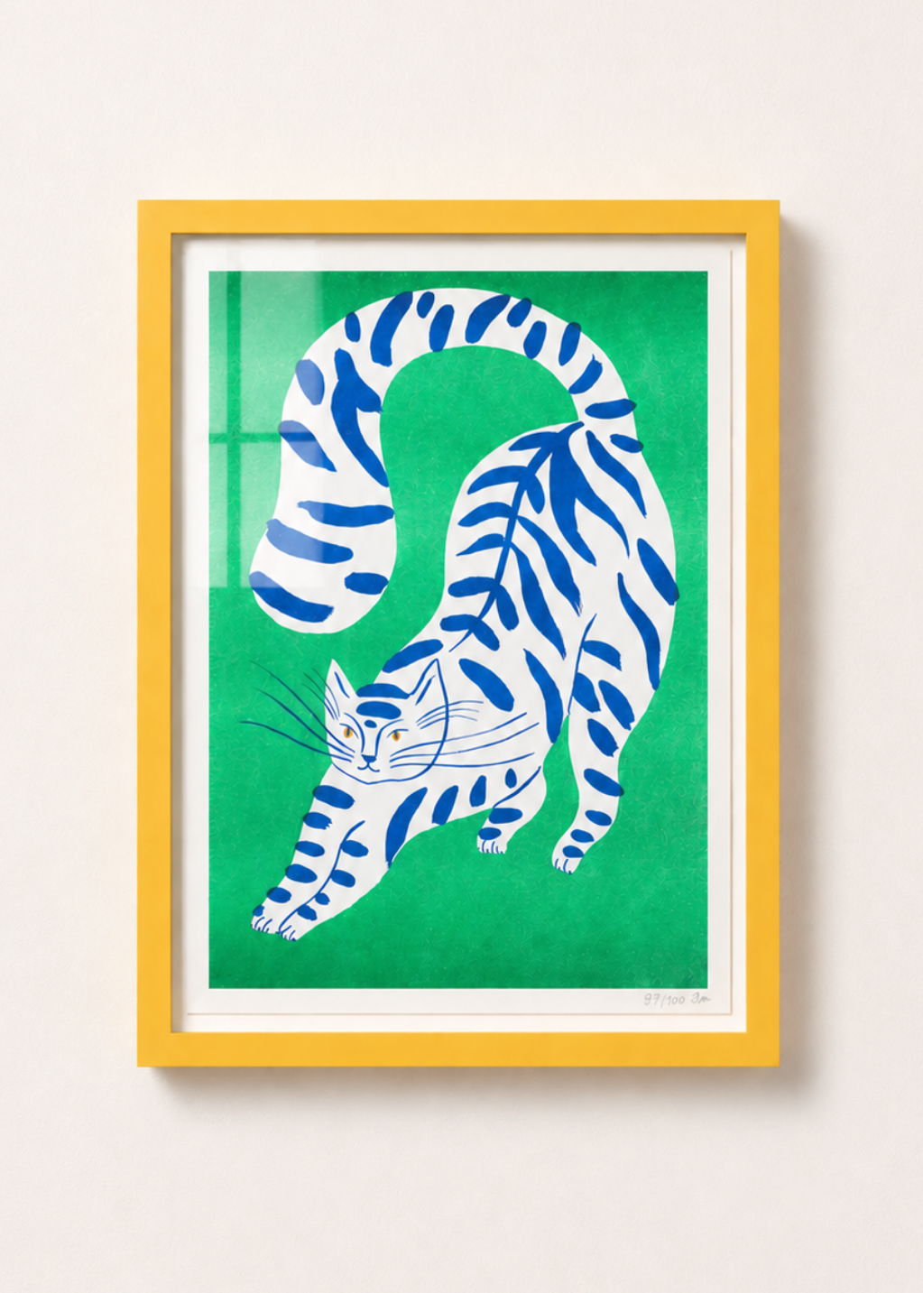 Blue Striped Cat
