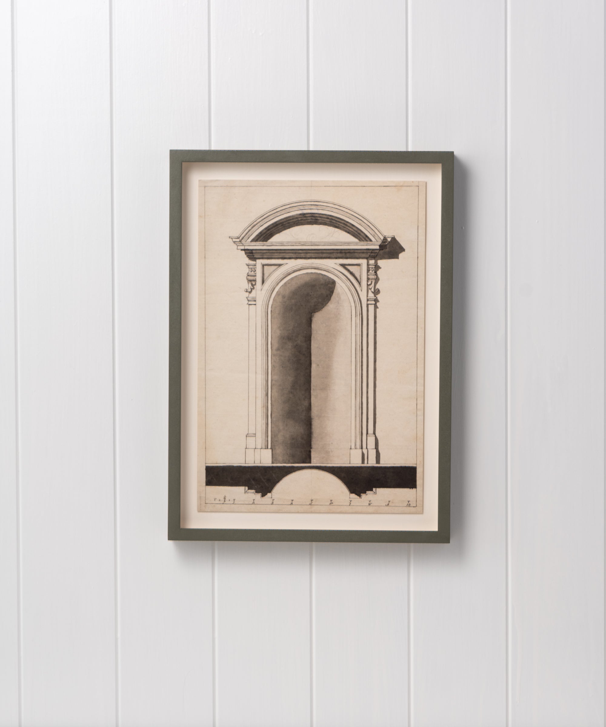 Design for Niche, Villa Borghese