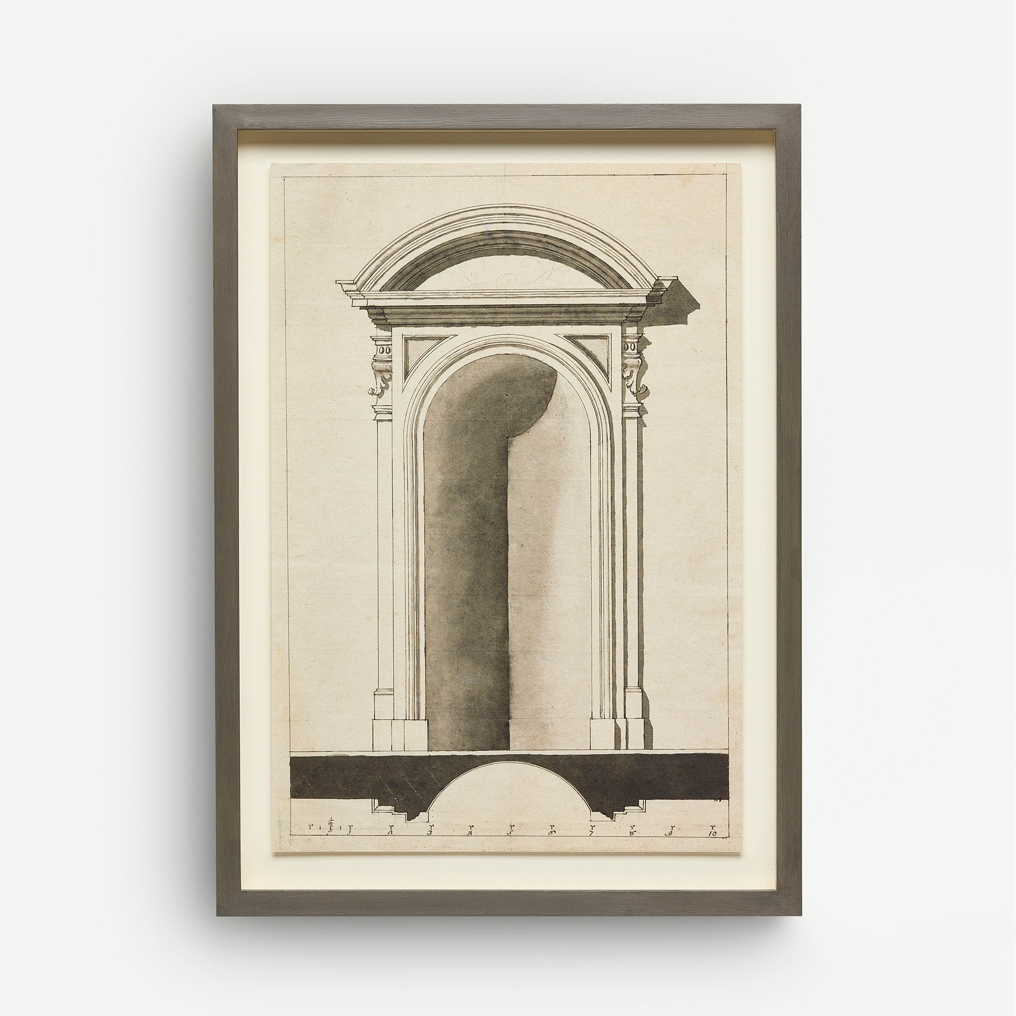 Design for Niche, Villa Borghese