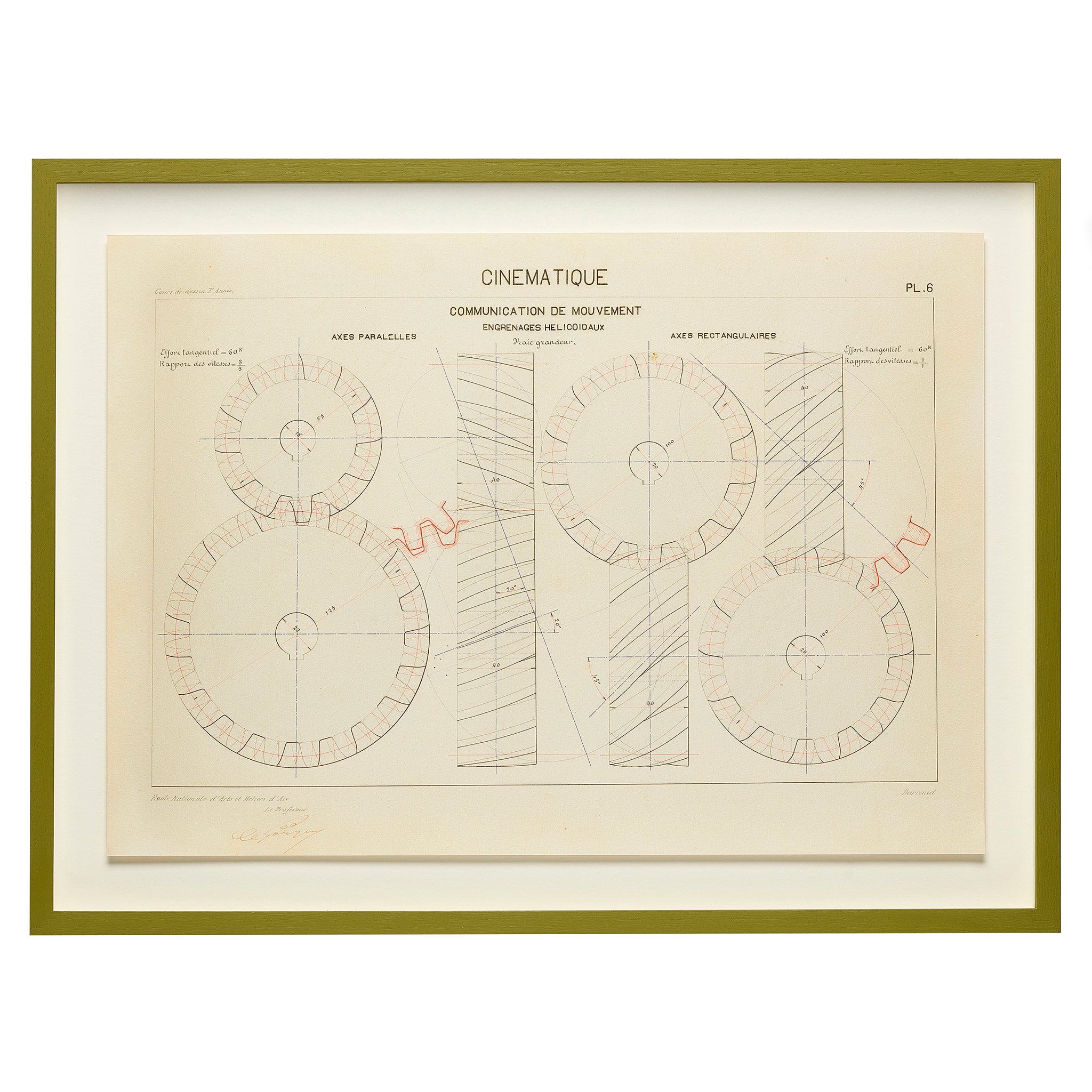 Cinématique: Communication de Mouvement