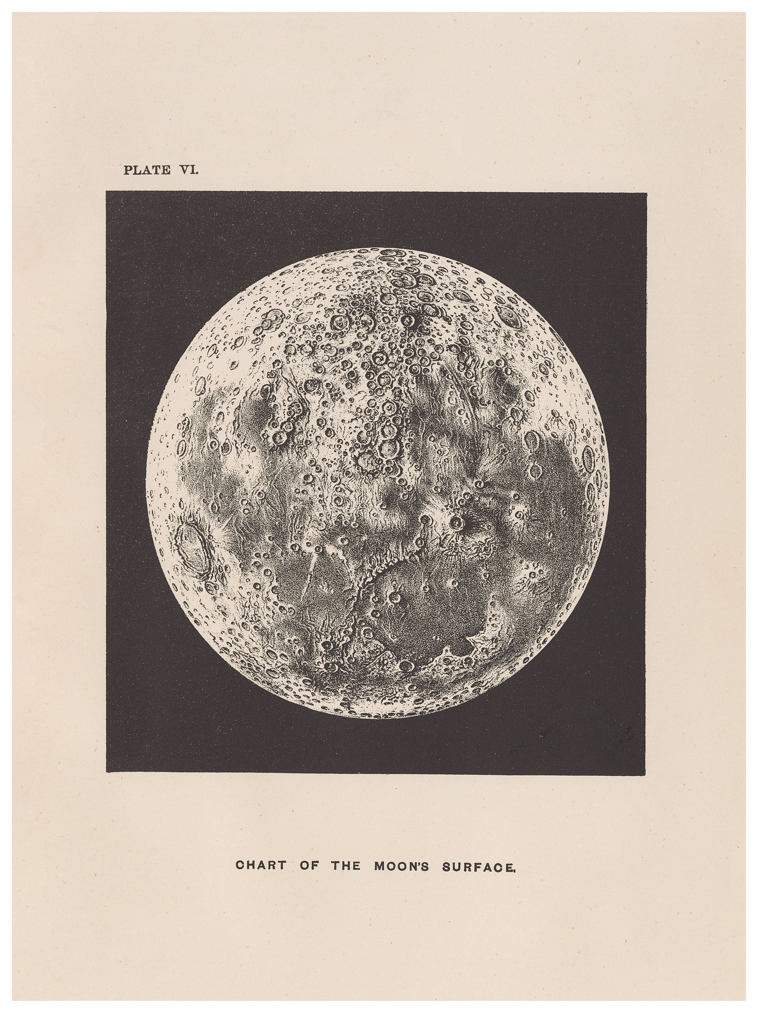 Chart of the Moon&