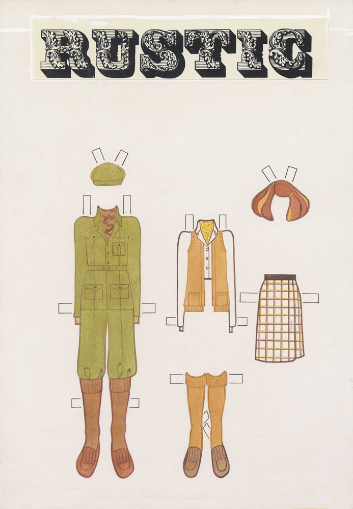 Paper Dolls (Rustic)
